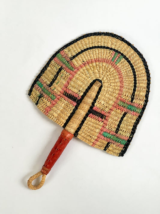 “Casablanca” Hand Woven Fan