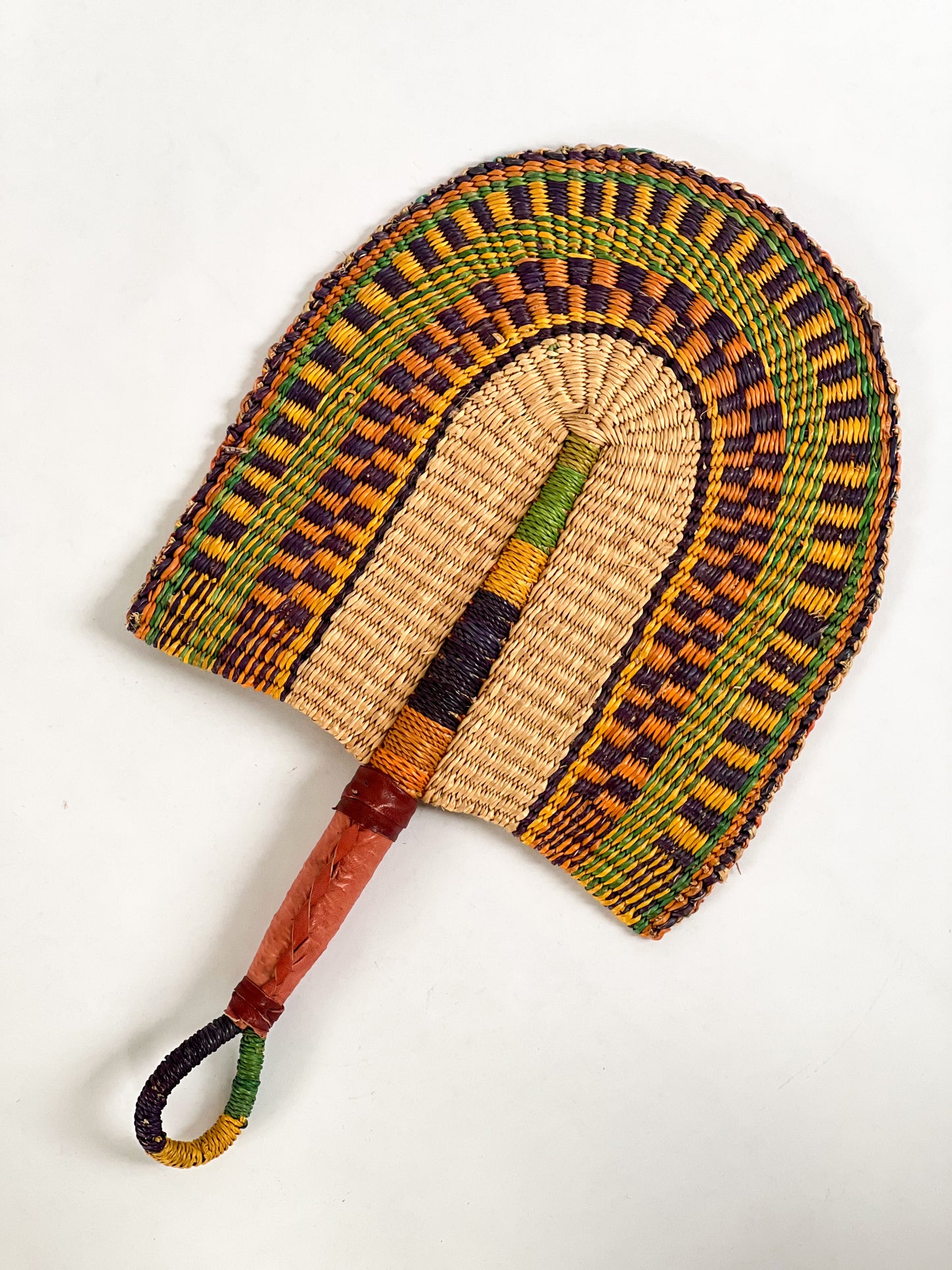 “Sahara” Hand Woven Fan