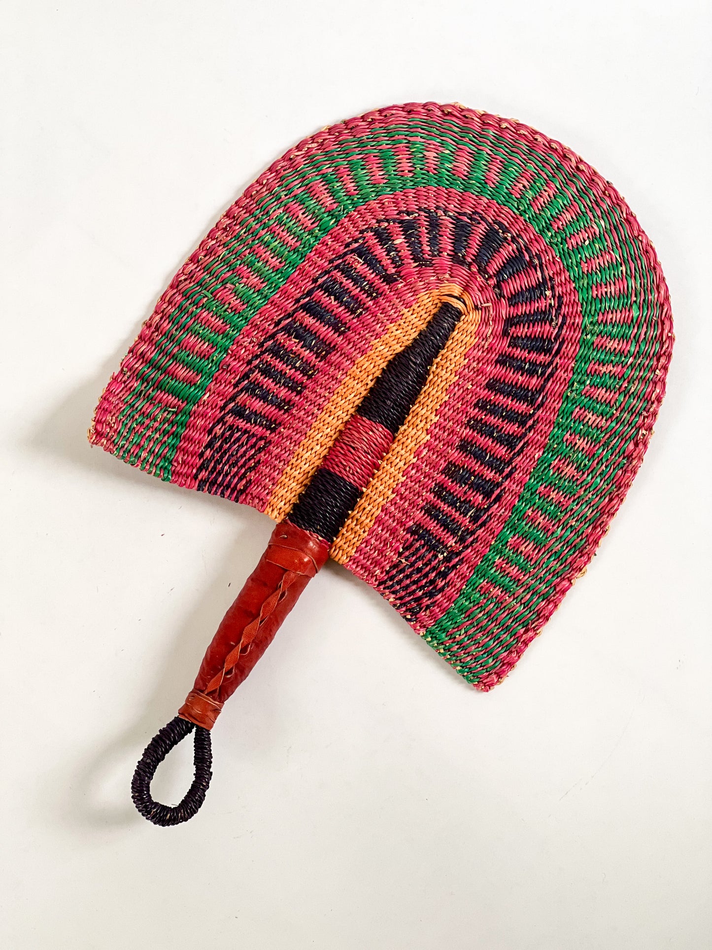 “Marrakech” Hand Woven Fan