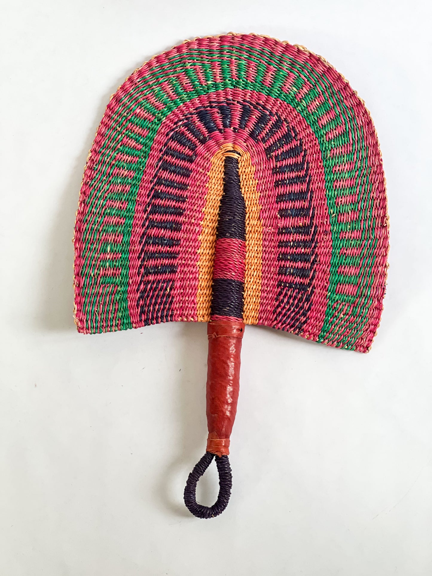 “Marrakech” Hand Woven Fan