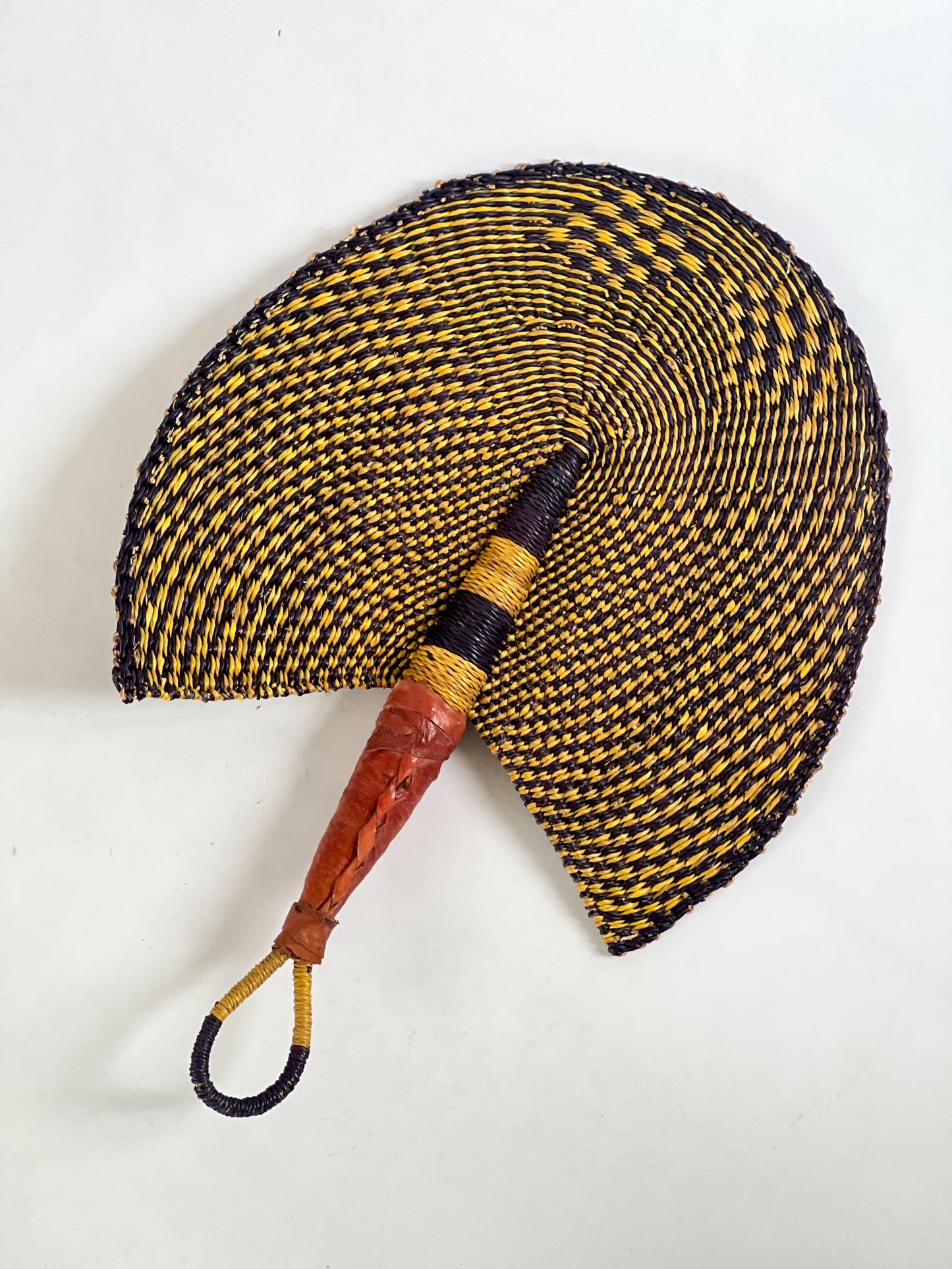 “Palmerie” Hand Woven Fan