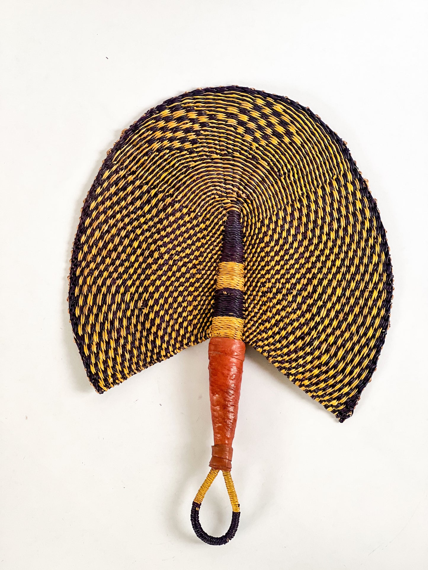 “Palmerie” Hand Woven Fan