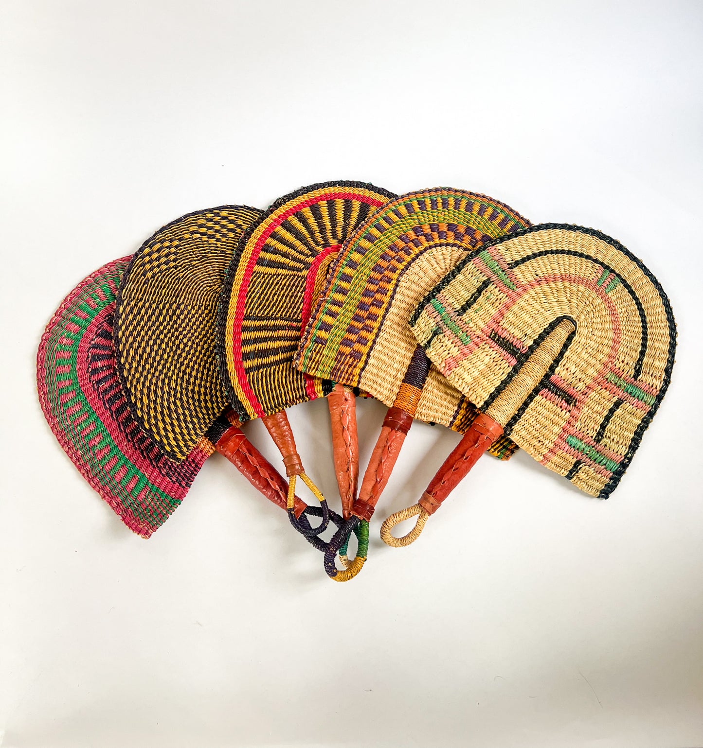 “Heart of Africa” Hand Woven Fan
