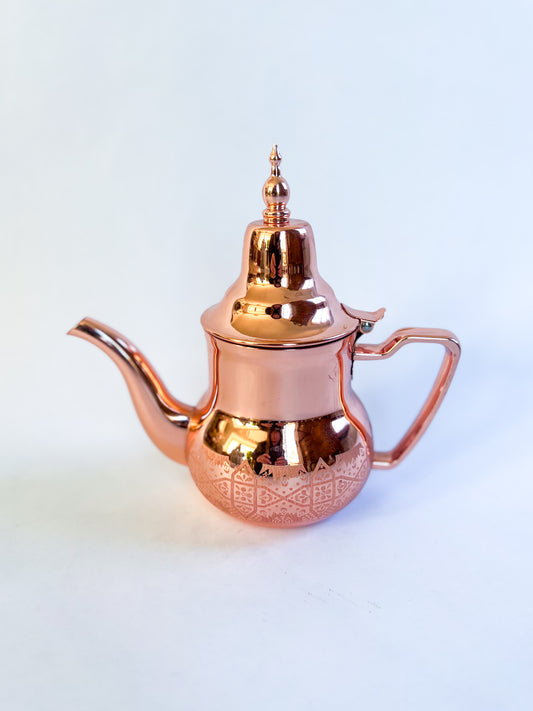 Rose Gold Moroccan Teapot