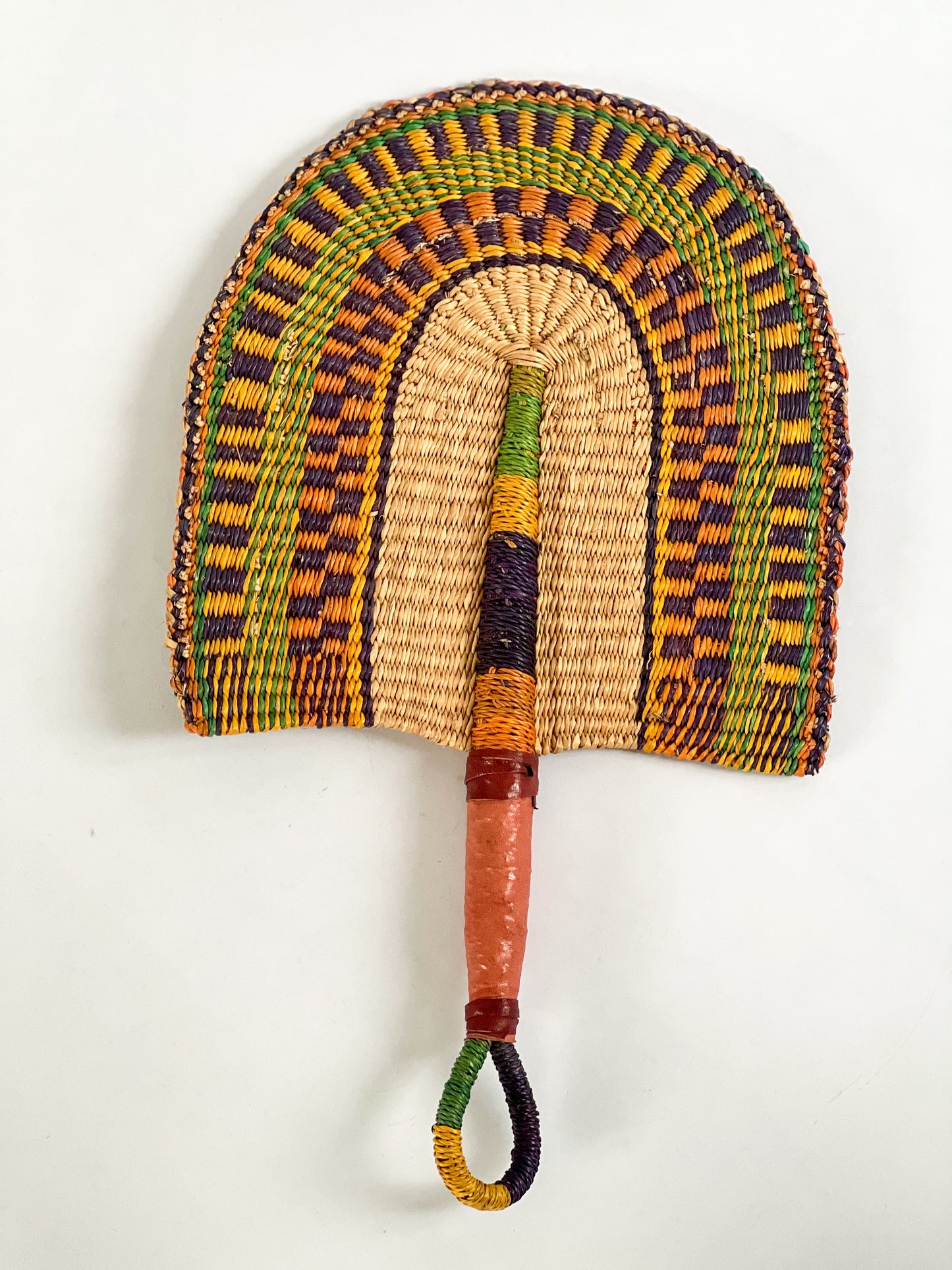 “Sahara” Hand Woven Fan
